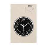 Esmo Home Mıknatıslı Buzdolabı Saati 11 cm London Siyah, 7480000717506 - 01-Siyah