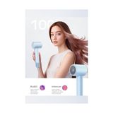 Esmo Home Mini X116 Se Yüksek Hızlı Akıllı Iyonlu Saç Kurutma Makinesi Ultra Sessiz-Mor - Ahşap