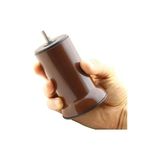 Esmo Home Mobilya Kanepe Koltuk Çekyat Yükseltme Ayağı Kalın Diş M10 Kahverengi Plastik 10 cm 4 Adet - Option-1