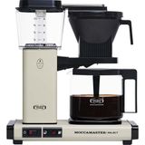 Esmo Home Moccamaster Select Filtre Kahve Makinesi Cam Potlu, 1.25 L Kapasite, Kırık Beyaz, 1520W - Acı Kahve