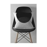 Esmo Home Modern Çizgiler Tasarımlı Dekoratif Kırlent Yastık - 10 cm - 0002R72