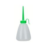 Esmo Home Motor Siliikon Makina Makine Yağı Yağlama Plastik Şişesi 180 ml Huni Ağızlı Damlalık Şişe - Ahşap