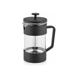 Esmo Home Mulier ZCM-7202 Fransız Presi, 330 Ml, Akrilik Malzeme ve Siyah Gövde, Manuel Kahve Demleme - Option-1 - 001-Renkli