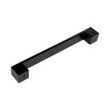Esmo Home Mutfak ve Banyo Dolabı Kapakları ve Çekmeceler Için Kalın Metal Kulp Paslanmaz Alüminyum Mobilya Dolap Kulbu 160MM Mat Siyah 2 Adet - Option-1