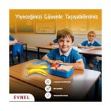 Esmo Home Muz Şeklinde Saklama Kabı, Çocuk Kahvaltı Beslenme Koyma Kutusu Öğrenci Okul Piknik Kamp Muzluk (1 Adet) - Kestane Akaju - Option-1