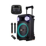 Esmo Home MXR-1100HX Taşınabilir Seyyar Portatif 3 Mikrofonlu Işıklı Ses Sistemi Hoparlör (1100 Watt) - Option-1