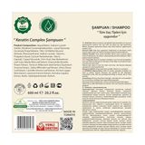 Esmo Home Naturix Keratin Kompleks Düzleştirici Şampuan 600ML - Pürüzsüz ve Parlak Saçlar Için - Option-1