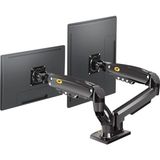 Esmo Home Nb F160 17-32" Çift Kol 2-9 kg Amortisörlü Monitör Standı - 1BW-Beyaz