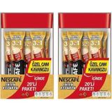 Esmo Home Nestlé Nescafe 3ü1 Arada Sütlü Köpüklü 20LI Cam Kavanoz 2li Paket - 000-Siyah - 1 Adet - Option-1