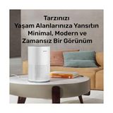 Esmo Home Npo Ihome Arp1 Hepa-Aktif Karbon Filtreli 100M3/H Işıklı Ultra Sessiz Air Purifier Hava Temizleyici - 100 cm