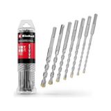 Esmo Home Orijinal 7 Parça Sds Plus Kırıcı Matkap Ucu Seti, 160 Mm, (4 Ağızlı Plakalı, Merkezleme Uçlu, 40CR Takım Çeliğinden Üretilmiştir; Tadilat ve Bağlantı Işleri Için) - 49265510 - Option-1