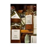 Esmo Home Orret Home 12'li Bambu ve Akasya Kapaklı Cam Baharatlık Seti 120 ml - Doğal Ahşap Kapaklı, Şeffaf Cam, Sağlıklı ve Şık Baharat Kavanozları (Akasya Kapak) - 0 Siyah - Option-1