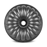 Esmo Home Orret Home 26 cm Granit Döküm Kek Kalıbı Yapışmaz Kaplama Eşit Isı Dağılımı Sağlayan Fırın Uyumlu Kek ve Tatlı Kalıbı (26 cm Diliml) - Option-1 - (ClearEyelets)Black-RadiantOrchid