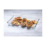 Esmo Home Paşabahçe Borcam Fırın Tepsileri 2850 cc Tekli - 10 cm - 001-Renkli