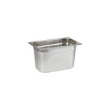 Esmo Home Paslanmaz Çelik Gastronom/gastronorm Küvet Gn 1/4-150 (26,5 x 16,2 x 15 Cm) - Option-1 - 51R-Turuncu