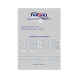 Esmo Home Paslanmaz Çelik Gastronom/gastronorm Küvet Gn 1/9-100 (17,6 x 10,8 x 10 Cm) - 0 Siyah - Option-1