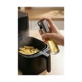 Esmo Home Pratik Püskürtmeli Sprey Cam Şişe Zeytinyağı Sirke Yağ Püskürtücü Yağdanlık Airfryer Yağlık 100ML