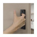 Esmo Home Products Iç Mekan Ahır Kapısı Gömme Sap Seti Montaj Donanımı ile - 4 Paket, Mat Siyah - 001-Renkli - Option-1