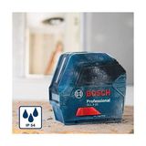 Esmo Home Professional Gll 2-10 Çizgi Lazer (10M Çalışma Alanı, 3 x Aa Pil, Ip 54 Toza Karşı Koruma Sistemi, Kırmızı Lazer, Koruma Çantası) - Gri