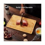 Esmo Home Promosyonca Bambu Steak Sunum Tahtası, Kesme Tahtası, Kalın Bambu, Farklı Ebatlarda (30X20X1.2 Cm) - Ahşap