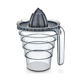 Esmo Home Promosyonca Limon Sıkacağı, Ölçü Kabı ile Birlikte, Şeffaf - 1BW-Beyaz