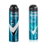 Esmo Home Rexona Men Adv Inv Ice Spr.d5 ve Rexona Men Erkek Sprey Deodorant Invisible Ocean Deep 72 Saat Kesintisiz Üstün Koruma 150 ml - Option-1