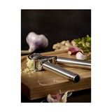 Esmo Home Rösle Sarımsak Presi 12895 - Paslanmaz Çelik 20 Cm, Profesyonel Kalitede Zencefil ve Sarımsak Presi, Katlanır Süzgeçli, Bulaşık Makinesinde Yıkanabilir - Kestane Akaju - Option-1