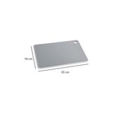 Esmo Home Saban Basic L Kesme Tahtası | Antibakteriyel, Kaymaz, Sulu Yemekler Için Oluklu, Gıdaya Uygun 16 x 23 cm - Ahşap
