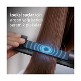 Esmo Home Saç Düzleştirici, Bukle Özellikli, Argan Yağlı Plaka, Thermoshield, Uv Koruma, Iyonik Bakım, Hızlı Isınma, Geniş Sıcaklık Ayarı, Dayanıklı Kılıf Hediyeli, BHS732/00 - Option-1