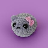 Esmo Home Sad Hamster Amigurumi Tığ Kiti Örgü Seti - -- - Option-1