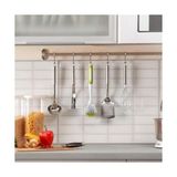 Esmo Home Saplı Bulaşık Fırçası, 2'li Paket Sert Kıllı Mutfak Fırçası, Lavabo, Tencere ve Tavalar Için Yerleşik Kazıyıcılı Temizlik Fırçası - 1/100 Toz Ceviz - Option-1