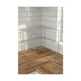 Esmo Home Sas Haus 3 Katlı Tabaklık Dolap Içi Düzenleyici Organizer Metal Tezgah Banyo Tabak Bardak Düzenleme Krom 24X24X20 cm - 0 Siyah - Option-1