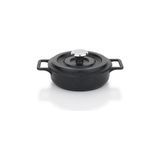 Esmo Home Schäfer Pro Cast Mini Döküm Tencere Seti 5 Parça-Siyah - Option-1