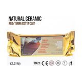 Esmo Home Seramik Kil Hamuru,kırmızı/terracotta 1000 Gr(1 Kg) Fırınlamaya Gerek Olmayan Güzel Sanatlar Figür Heykel Modelleme Oyun ve Sınıfları Için Toksik Olmayan Doğal Kil - 1BW-Beyaz - 0,60 x 19 x 29 cm