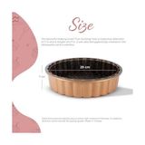 Esmo Home Serenk Fun Cooking Papatya Alüminyum Döküm Granit Kaplama Tart Kalıbı 28 cm Sarı - Option-1 - 001-Renkli