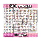 Esmo Home Seti 500 Adet Ingilizce Temalı Etiket, Günlük Ajanda ve Defterlere, Karikatür Konsept, Öğretmen-Öğrenciler, Erkek-Kız Çocuk ve Yetişkinlere Kendinden Yapışkanlı Eğlenceli Çıkartmalar - -- - Option-1