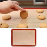 Esmo Home Silikon Pişirme Matı, 40X30 Cm, Fırın ve Mikrodalga Uyumlu, Yapışmaz, Bulaşık Makinesi Güvenli, Kırmızı - 001-Renkli