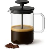 Esmo Home Simax French Press, 0,40 L Cam Kahve ve Çay Demliği, Borosilikat Cam, Bpa Içermez, Isıya Dayanıklı, Bulaşık Makinesi Uyumlu - Option-1 - 001-Renkli