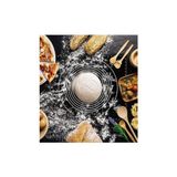 Esmo Home Siyah 1 Sınıf Kaliteli Silikon Ölçülü Çok Amaçlı Hamur Açma Matı 45 cm x 65 - Option-1 - 001-Renkli