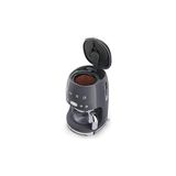 Esmo Home Smeg Barut Grisi Filtre Kahve Makinesi 50's Style DCF02GREU - Acı Kahve