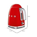 Esmo Home Smeg KLF03RDEU Kırmızı Su Isıtıcı - Kettle - 01-Mavi