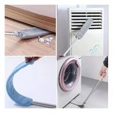 Esmo Home Sna Esnek Toz Alma Aparatı Mop Boşluk Temizleme Bezi Yeniden Kullanılabilir Bez Ev Yatak Odası Banyı Temizlik - Option-1 - 001-Renkli
