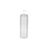 Esmo Home Sos Şişesi Sosluk Ketçap Mayonez Sızdırmaz Yağlık Sirkelik Ince Uçlu Plastik Şişe Bpa Free (Şeffaf, 700 Ml) - 0 - Siyah - Option-1