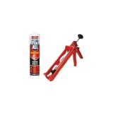 Esmo Home Soudal Fixall Hıgh Tack Montaj Silikonu, Korniş Yapıştırıcı 290 ml Beyaz Silikon Tabancası - Option-1 - 0 - Siyah - 1 Adet