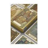 Esmo Home Spelt 78 Kartlı Golden Art Nouveau Özel Tasarım 12X8 cm Klasik Tarot Destesi Tarot Kartları - Option-1 - Altın