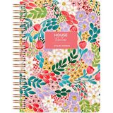 Esmo Home Spiralli Defter Kareli Kırmızı 17X24 cm - -- - Option-1