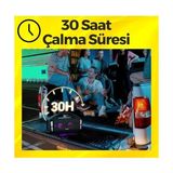 Esmo Home Stormbox Blast 90W 30 Saat Oynatma Süresi Ipx7 Su Geçirmez Rgb Taşınabilir Tws Bluetooth Hoparlör Siyah - Option-1