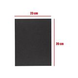 Esmo Home Su Zımparası 150 Kum 23X28 cm Yumuşak Kağıt Sulu Kuru Zımpara 5 Adet - Option-1