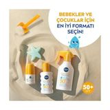 Esmo Home Sun Spf 50+ Bebek ve Çocuk Için Hassas Koruma Güneş Koruyucu 50ML,SUYA Dayanıklı,hassas Cilt
