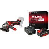 Esmo Home Te-Ag 18/125-2 Li - Solo, Akülü Avuç Taşlama + 18V 4,0 Ah Pxc Starter Kit, Akü & Şarj Cihazı - Ahşap
